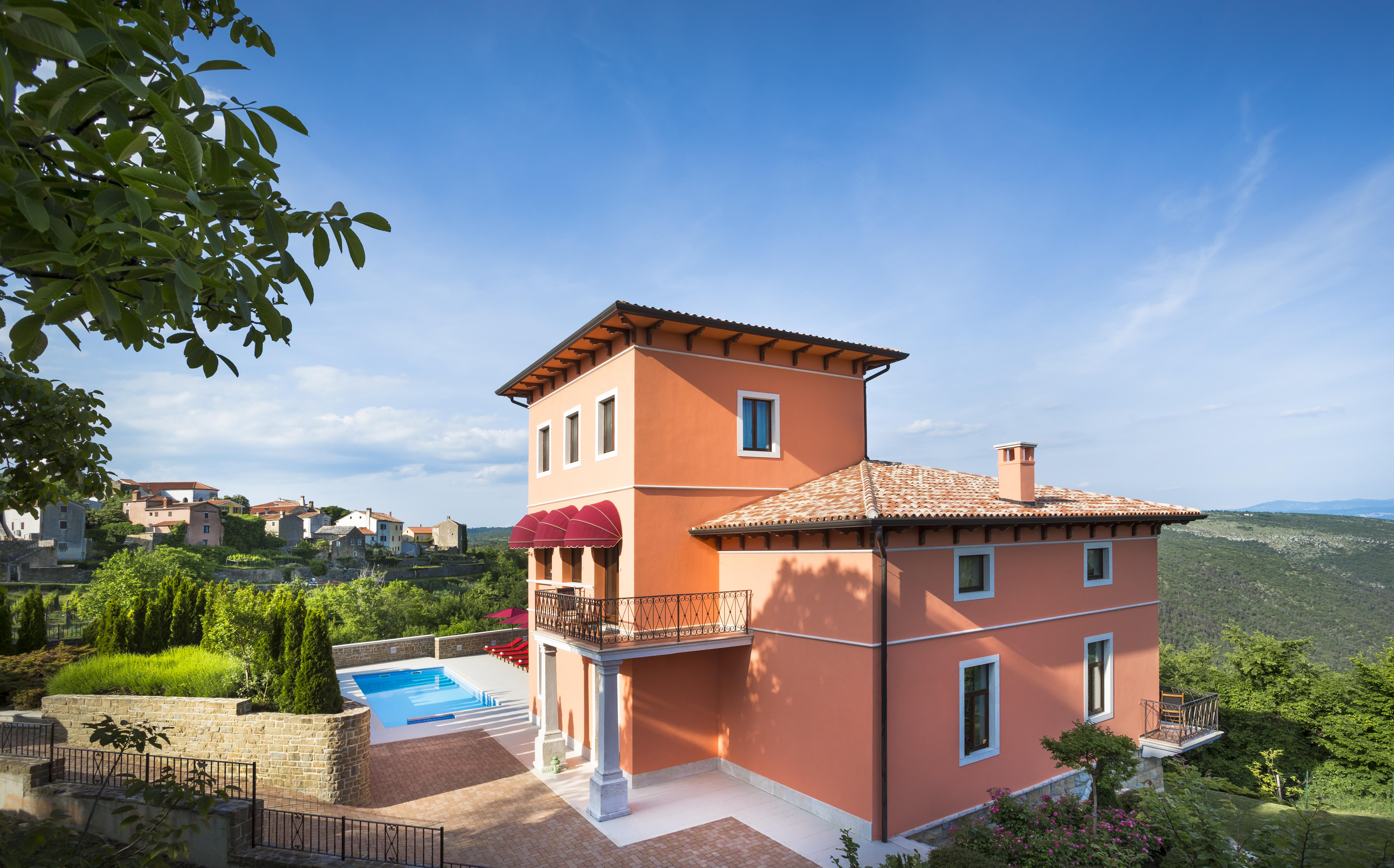 Palazzo Angelica B&B Adults Only Oprtalj Zewnętrze zdjęcie