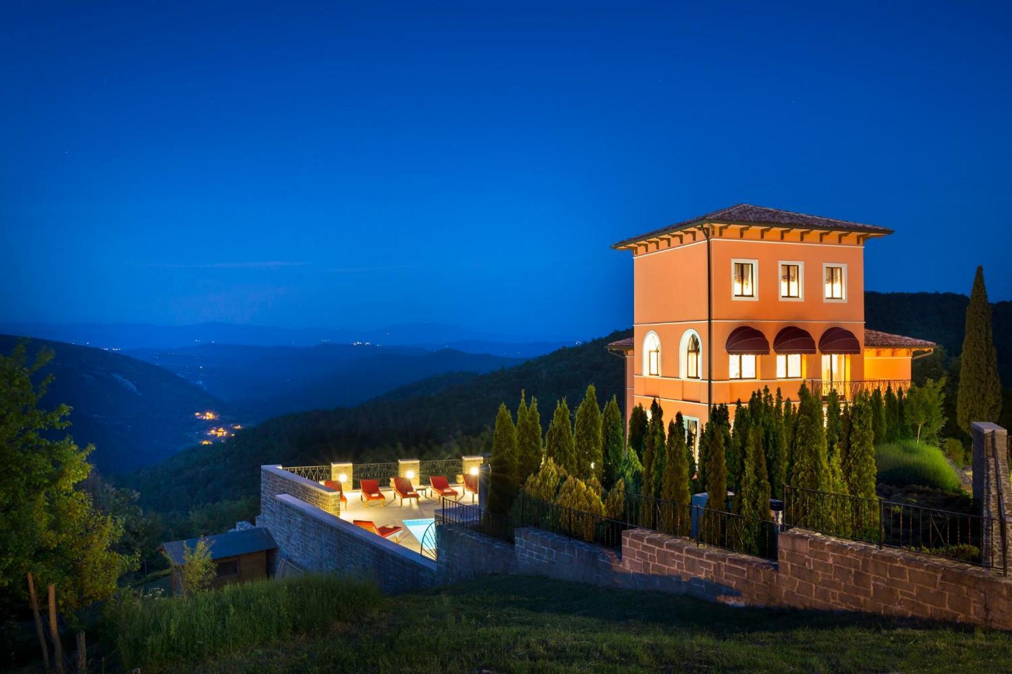 Palazzo Angelica B&B Adults Only Oprtalj Zewnętrze zdjęcie